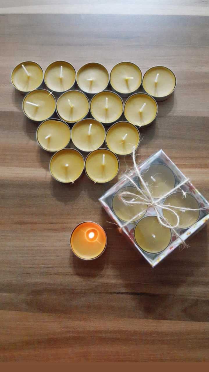Tealight doğal mum