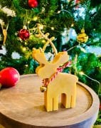 Yeni Yıl Balmumu Geyik Mum